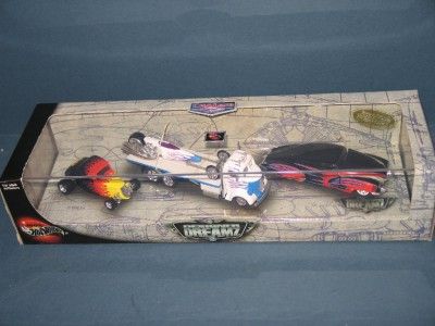 2001 Hot Wheels 4 Car Set DESIGNER DREAMZ Mint In Box  