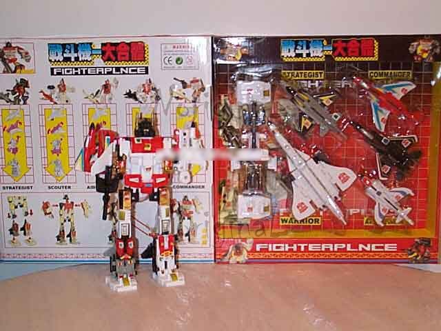 Transformers KO Remake G1 Combiner/Gestalt SUPERION Aerialbots Jets 