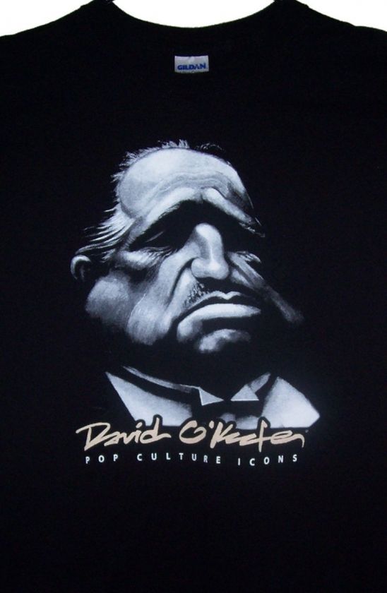 Marlon Brando Godfather shirt gangster OKeefe caricature Frances Ford 