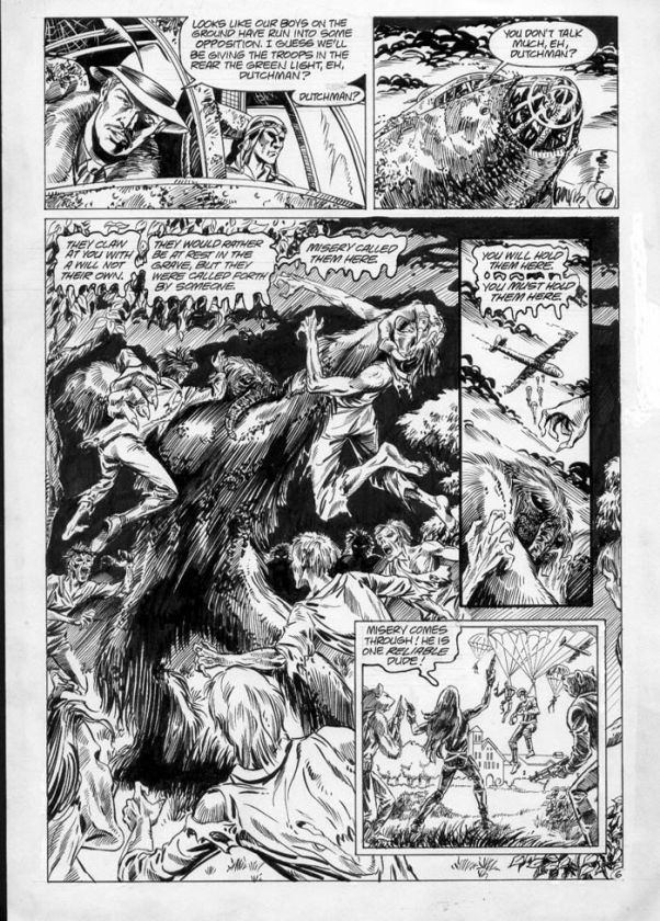 AIRBOY #3 semi splash pg 6, 1st modern Heap STAN WOCH  