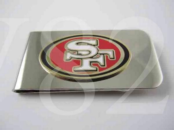 NFL San Francisco 49ers Licensed Money Clip PSG  