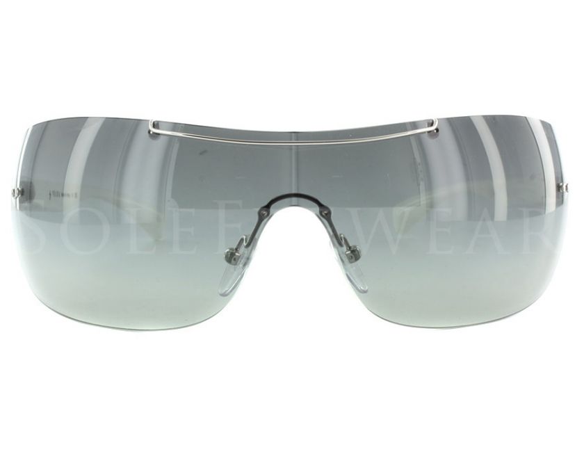 NEW Prada Sport SPS 02M 4AO/3M1 White / Grey Gradient Aviators  