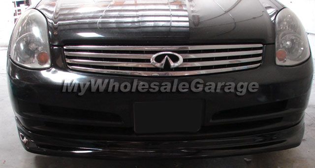 03 04 INFINITI G35 Sedan ILLUSION N1 Front Lip Spoiler  