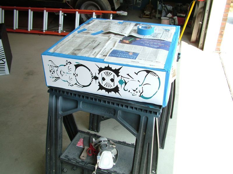 FLASH Pinball Machine Stencil Kit LICENSED  