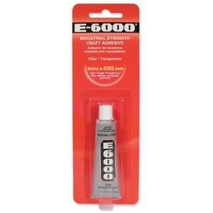 E6000 Industrial Strength Glue Adhesive (1/2 Oz)  