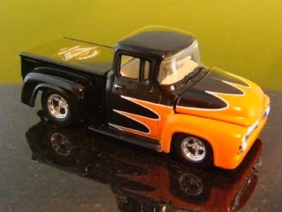 Harley Davidson Ford 56 Ford F100 Street Rod1/64 Scale Ltd Edit 5 