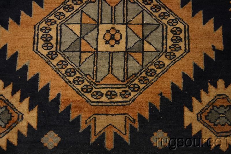 RARE ANTIQUE 4X6 Caucasian Russian Oriental Rug Area Wool Carpet 
