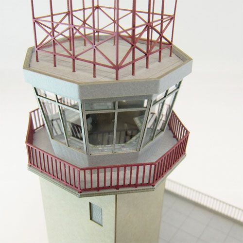 Control Tower Type A 1/144 N scale   Sankei MK08 01  