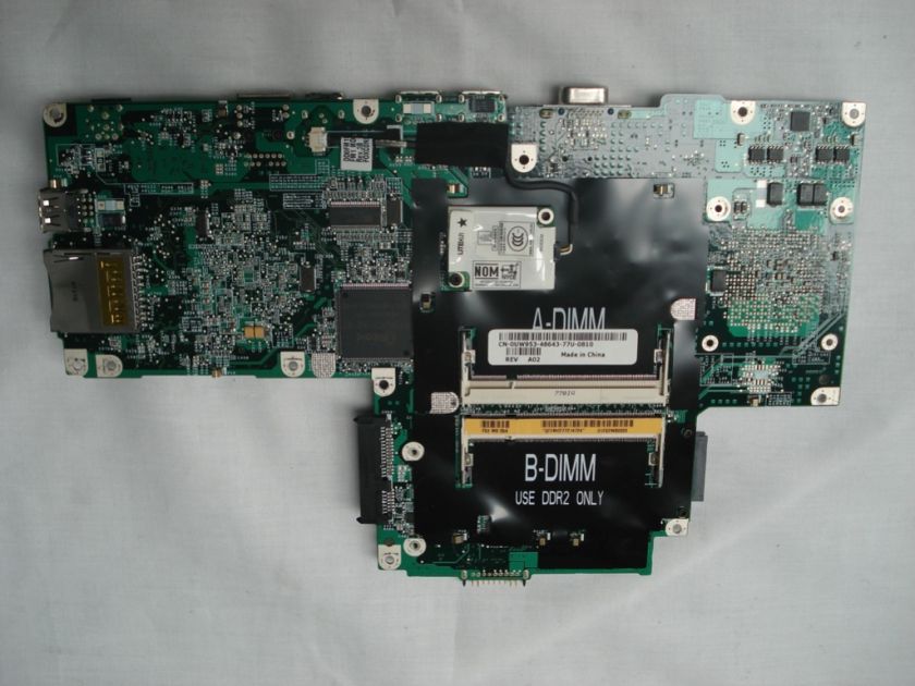 Dell Inspiron 1501 6400 Motherboard 0UW953 UW953 Faulty  