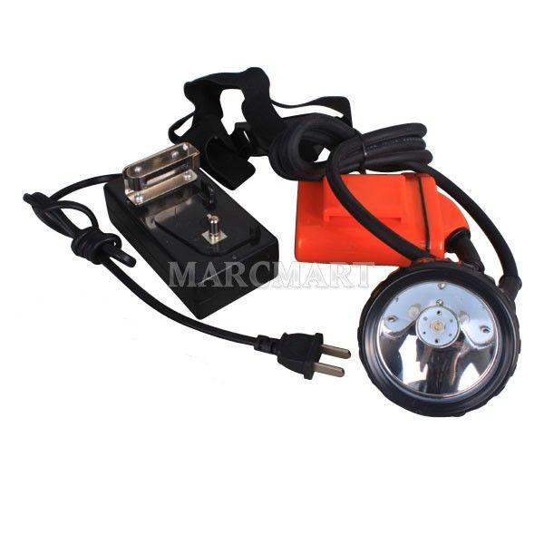 15000lux White LED Miner Head Light Mining Hunting Fishing Hiking 