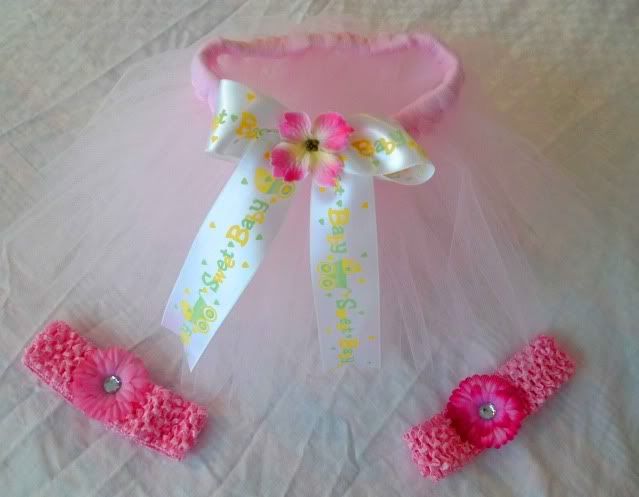 Custom Baby Infant Tutu 0 12mo Newborn Photo headband  