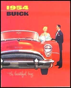 1954 Buick Dlx Brochure, Skylark Roadmaster Special  