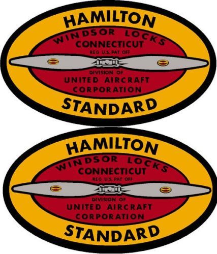 Hamilton Standard Prop Decal Pair (2)   