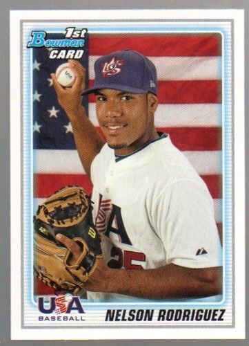 2010 Bowman Draft Picks Prospect #107 Nelson Rodriguez  