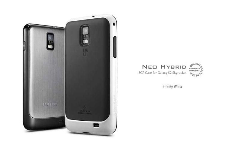   Galaxy S2 Skyrocket ATT Case Neo Hybrid [Infinity White]  