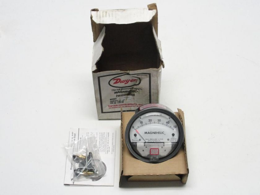 Dwyer Magnehelic 2050 Pressure Gauge 2050C  