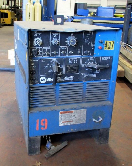 MILLER 330 ST Aircrafter Welder 300Amp Constant Current AC/DC Power 