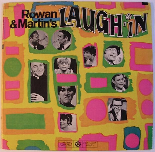 Rowan & Martins Laugh In TV SoundTrack 33 1/3 LP c.1968  