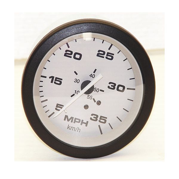 TELEFLEX DRIFTWOOD 35 MPH BOAT SPEEDOMETER GAUGE KIT  