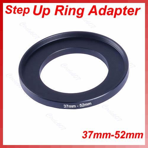 37mm 52mm 37 52 mm 37 to 52 Step Up Lens Filter Metal Ring Adapter 