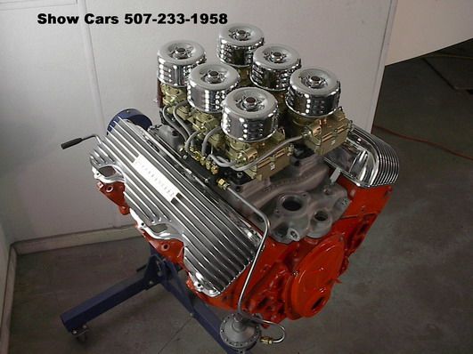 6172) THE INTAKE IS NEW OFFENHAUSER 6X2 INTAKE MANIFOLD