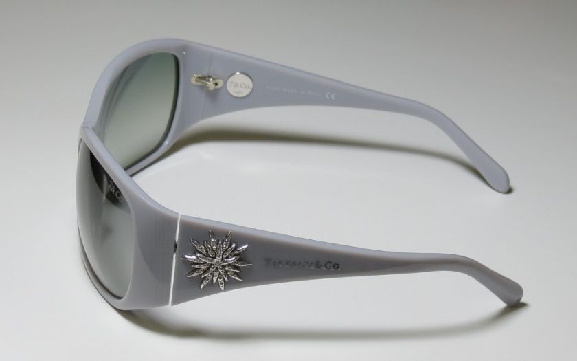 NEW TIFFANY & CO. 4005 G GRAY OVERSIZED SUNGLASSES W/ DIAMONDS 