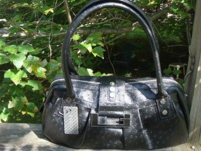   GUESS HANDBAG   BY MARCIANO STYLE MOJAVE COLOR BLACK DENIM BAG