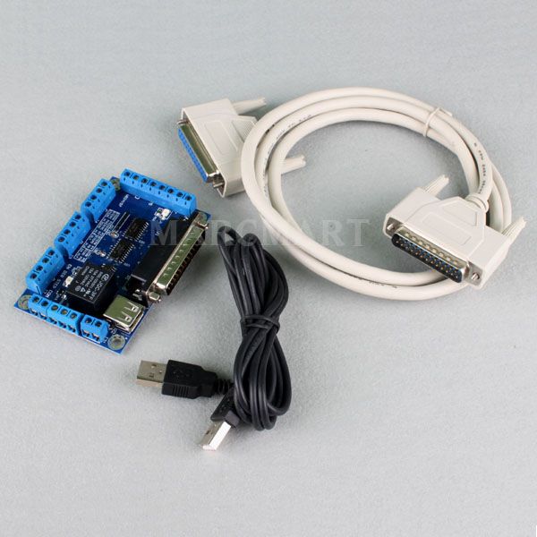 CNC Stepping Motor Drive Board 5 Axis Interface Adapter (OT381)