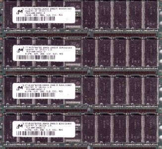 Assorted Memory 512MB DDR ECC Memory/RAM (20 Sticks)  