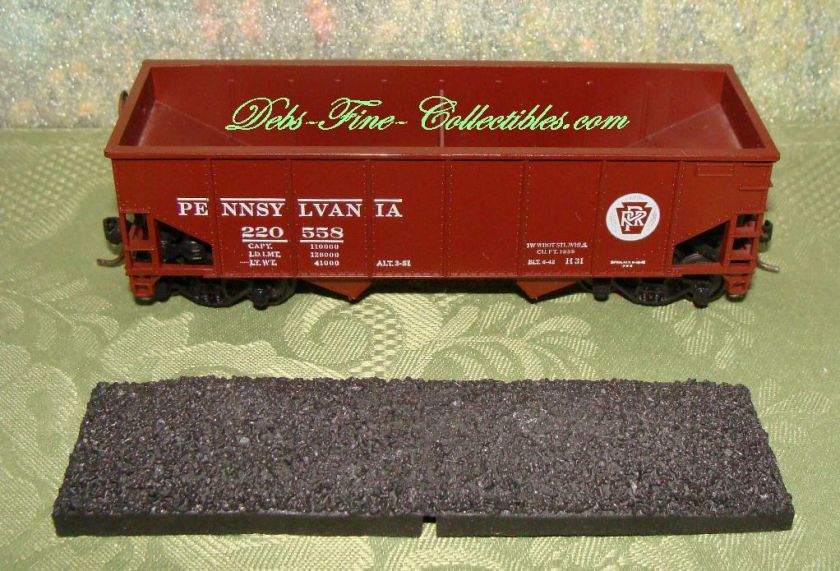 From Athearn is this FULLY COMPLETED Pennsylvania 34 ft. ribbed side 