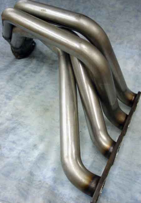 New 1955 57 B/B Chevy Rat fenderwell big tube headers  