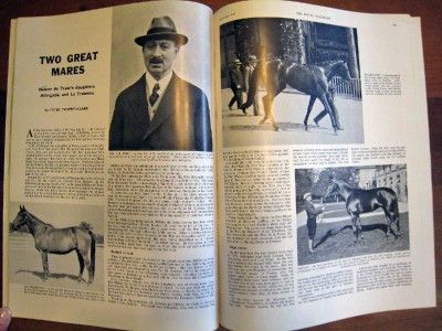 British Racehorse 1957 Set Tesio Aga Khan Bold Ruler  