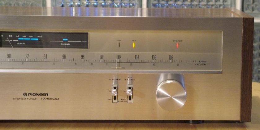 VINTAGE PIONEEER TX 6800 TUNER   NICE  