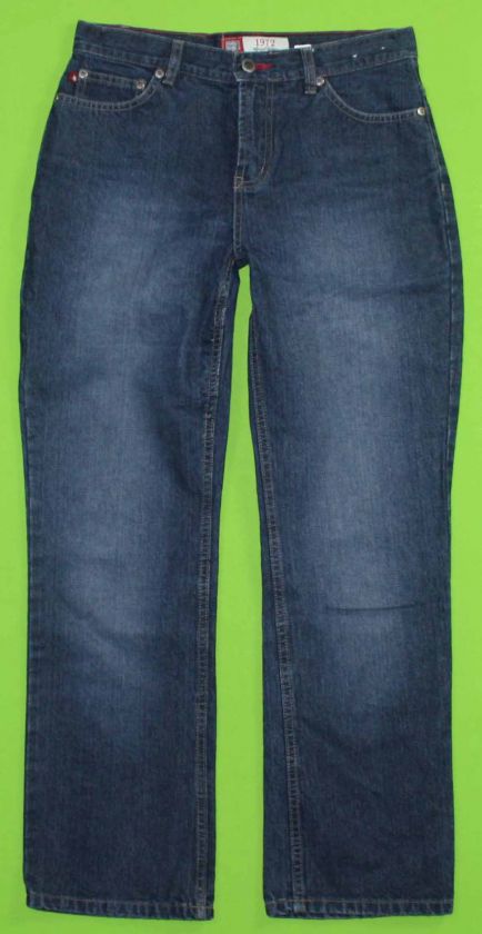 Faded Glory sz 6P Petite x 29 Womens Blue JEans Denim Pants FL46 