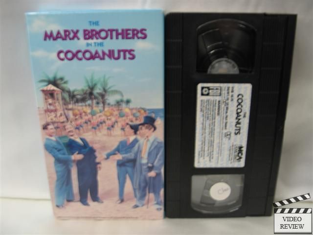 Cocoanuts, The VHS Groucho, Chico, and Harpo Marx  