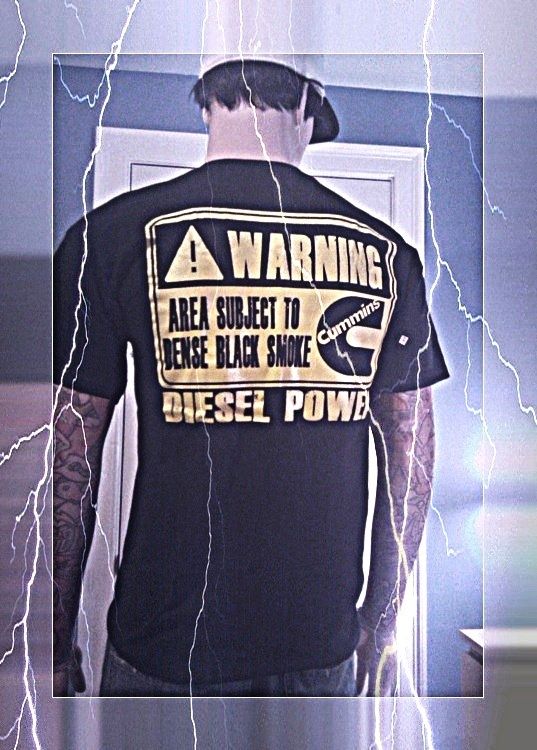 Cummins shirt Warning ALL sizes Diesel  