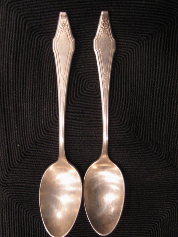 Silver Inlaid Holmes & Edwards Spoon  