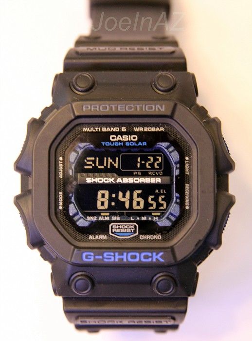 Casio G Shock Limited Blue King GXW 56E Solar/Atomic **Mint**  