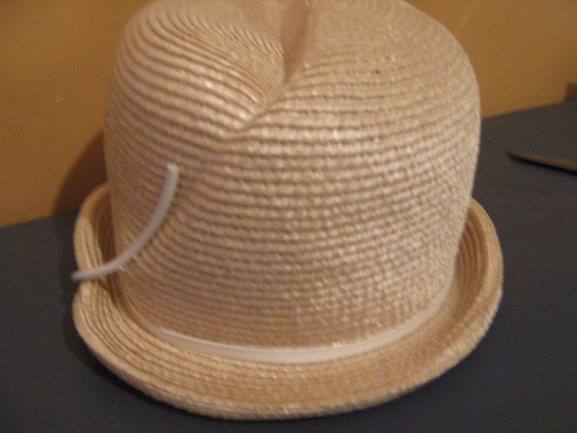   white band sophisticate union made 437687 size 6 real cute retro hat