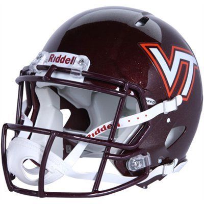 VIRGINIA TECH HOKIES   REVOLUTION SPEED HELMET  