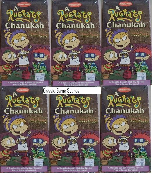 LOT RUGRATS CHANUKAH MOVIE ON VHS (NEW) FREE SHIP  