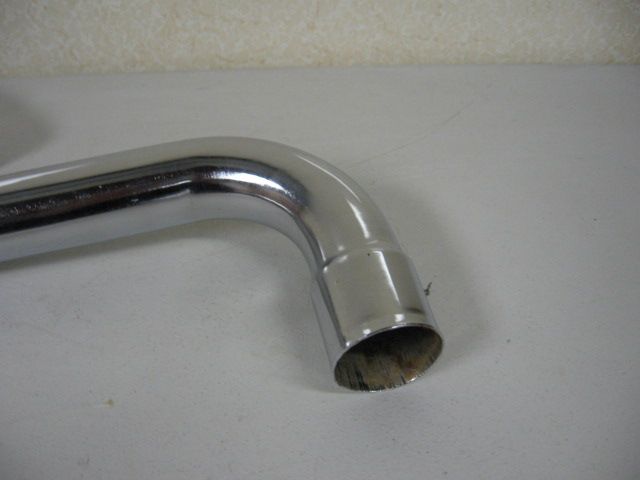 Honda NOS CB 750 1969 76 drag pipes, 4 into 4, straight cut.