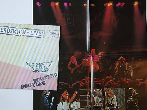 Aerosmith Live Bootleg 2 LP + POSTER CBS / S83147/53 UK  