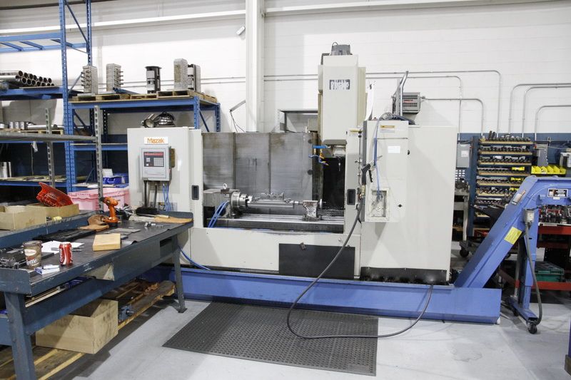 MAZAK VTC 16B CNC VMC VERTICAL MACHINING CENTER w/4TH AXIS INDEXER 