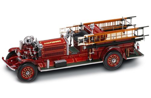 Yat Ming 1/24 1925 Ahrens Fox N S 04 Fire Engine   Red  