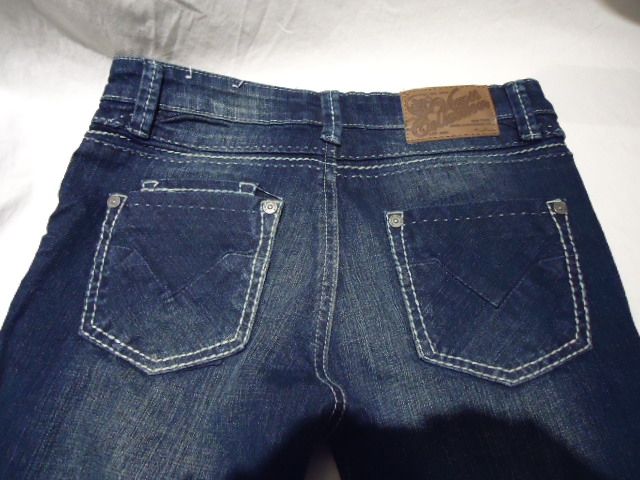 Girls VIGOSS Collection DARK Blue JEANS size 14  