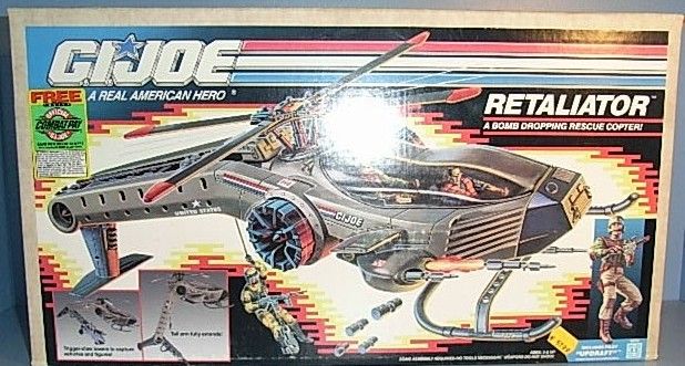 AlGU04 * HASBRO * GI JOE * RETALIATOR RESCUE COPTER * RARE MODEL MISB 