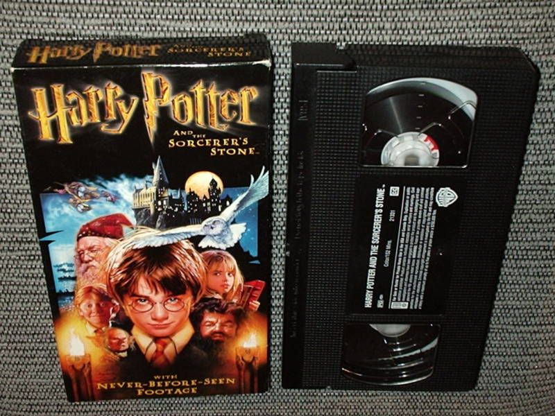 HARRY POTTER SORCERERS STONE VHS VG movie video  