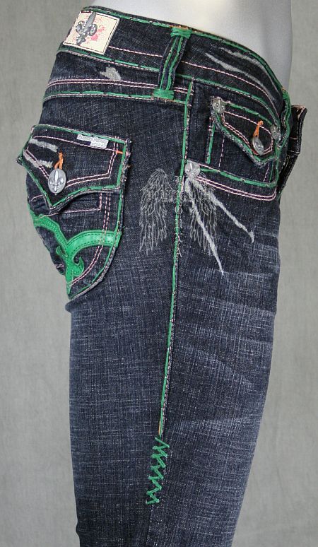 Laguna Beach Jeans Co.ALISO BEACH green LOW bootcut  