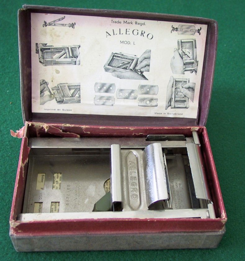 ALLEGRO MODEL L RAZOR BLADE SHARPENER  